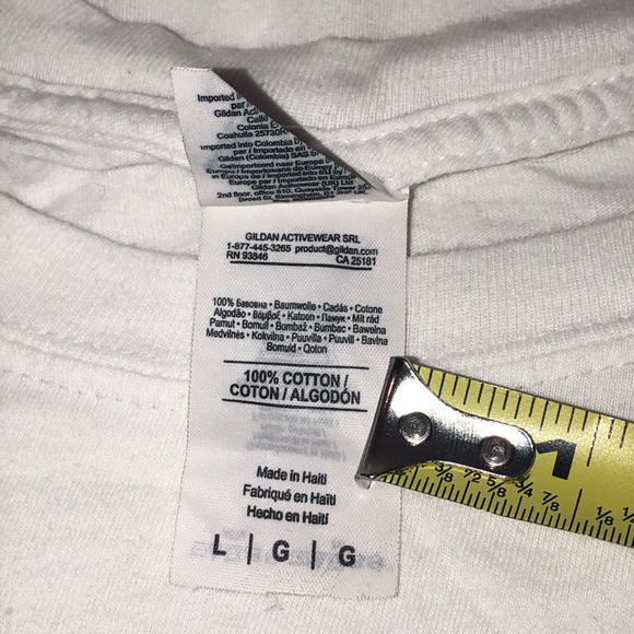 Men’s Gildan Joe Exotic 2020 Tiger Graphic Short Sleeve T-Shirt Size Large White - Picture 4 of 5